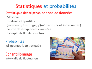 Précisions sur les statistiques et probabilités