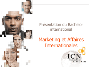 Marketing et Affaires Internationales