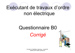 Questionnaire module B0 Corrige