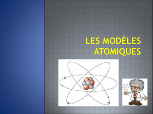 Les modèles atomique - école Samuel