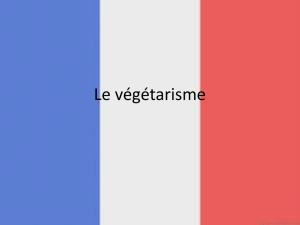 Le végétarianisme - That French Feeling