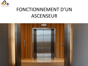 fonctionnement d*un ascenseur - Copro
