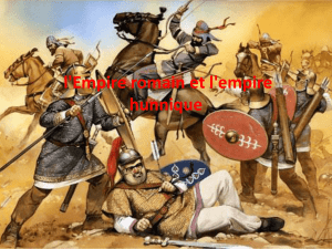 l`Empire romain et l`empire hunnique