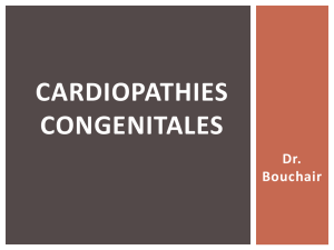 Cardiopathies congénitales