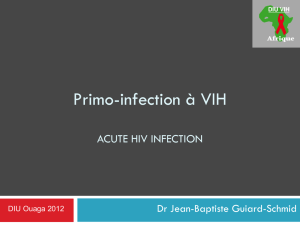 PPTX - 2,27 Mo Primo infection à VIH 04/06/2012