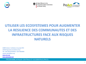 Ecosystems Protecting Infrastructure and Communities (EPIC)