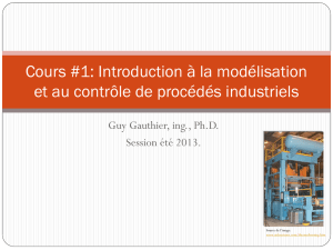 Cours #1: Introduction