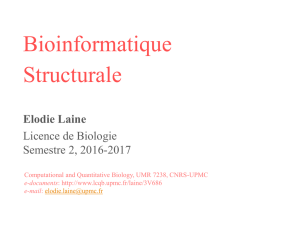 Lecture_structProt - LCQB