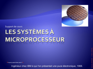 Les systemes à microprocesseur - Des ressources pour les STI