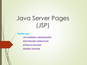 Java Server Pages