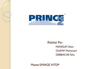 Prince2 - MIAGE Nic