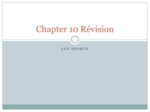 Chapter 10 Révision