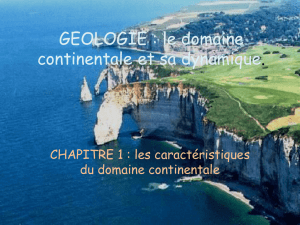 chapitre 1 geologie