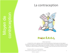 ST2 – La contraception – Power Point