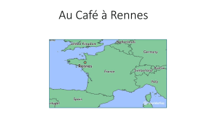 Au Café à Rennes