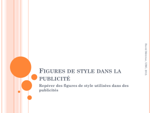 Figures de style dans la publicité