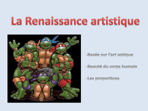 PowerPoint Renaissance artistique