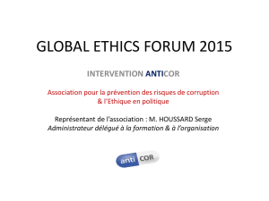 global ethics forum 2015
