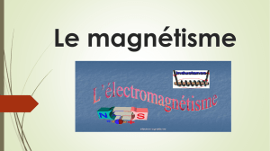 Le magnétisme