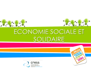 L`Economie Sociale et Solidaire