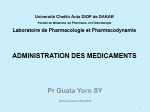 Administration medicaments 2