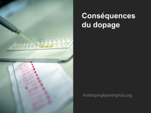 Conséquences du dopage - The Anti