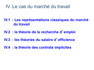 Marché du travail - Paris School of Economics