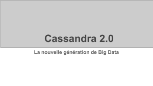 Cassandra 2.0 - WordPress.com
