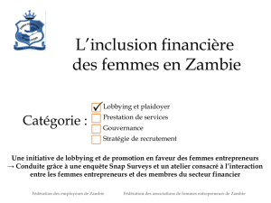 Fédération des associations de femmes entrepreneurs de Zambie