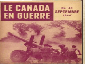 ch 6 le Canada en Guerre