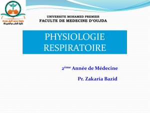 introduction a la physiologie respiratoire