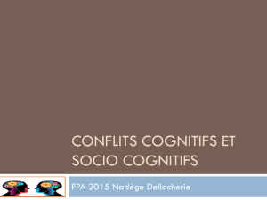 conflits cognitifs et socio cognitifs