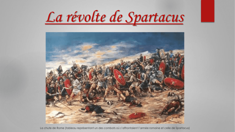 La R volte De Spartacus