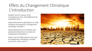 Global Climate Change Introduction