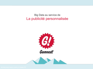 Diapositive 1 - Big Data Paris