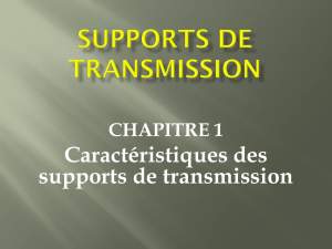 Supports de transmission C1