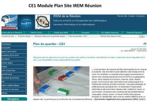 CE1 Module Plan Site IREM Réunion