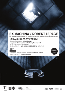 ex machina / robert lepage