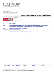 etude environnementale stratégique - Portail de l`Agriculture wallonne