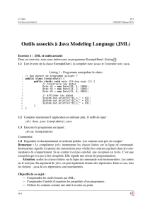 Outils associés à Java Modeling Language (JML)