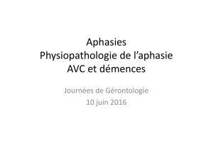 Physiopath troubles phasiques - Geronto