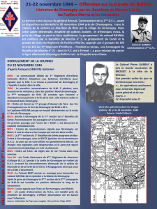 21-22 novembre 1944- Libération de Giromagny