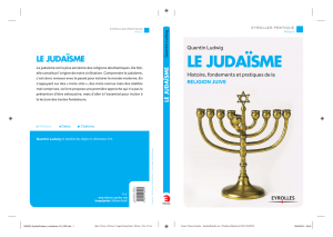 Le judaïsme - Librairie Eyrolles