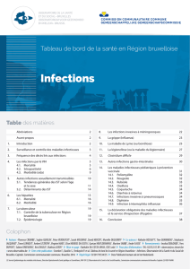 Infections - Observatoire de la Santé et du Social