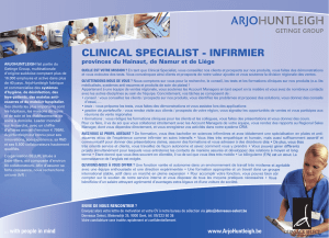 clinical specialist - infirmier