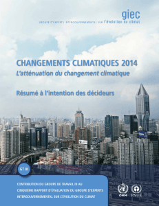 changements climatiques 2014