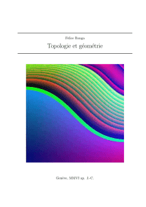 Topologie et géométrie
