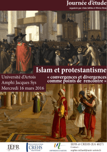 Islam et protestantisme