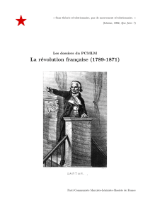 La révolution française (1789-1871)
