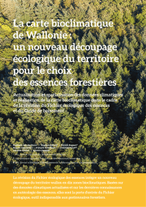 La carte bioclimatique de Wallonie : un nouveau - ORBi